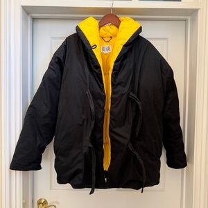 VTG Bill Blass Goose Down Avant-Garde Archival Cocoon Puffer Coat - Rare 80s/90s